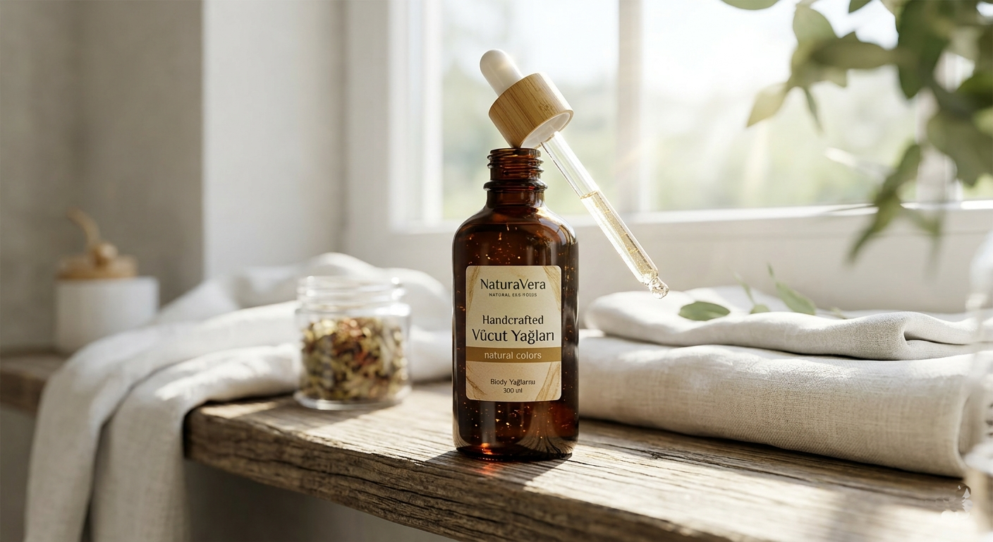 Lavanta Işıltılı Vücut Yağı