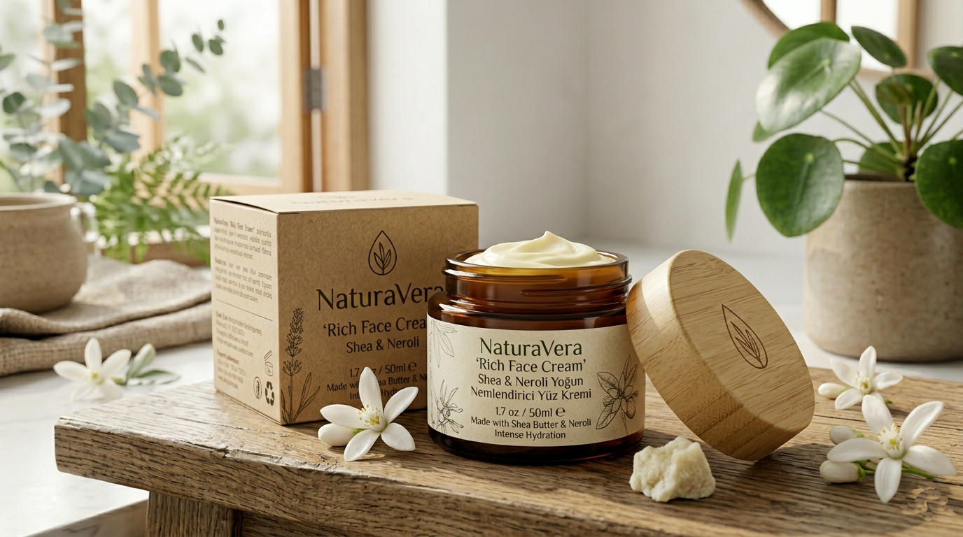 Shea & Neroli Yoğun Nemlendirici Yüz Kremi