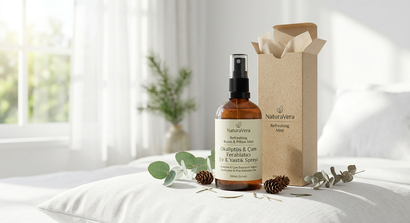 Okaliptüs & Çam Ferahlatıcı Ev & Yastık Spreyi